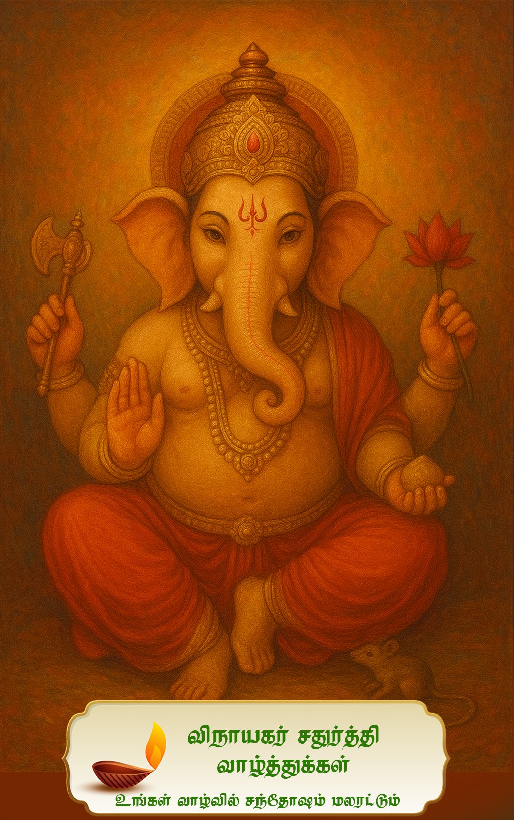 விநாயகர் சதுர்த்தி வாழ்த்துக்கள் 2025 | Vinayagar Chaturthi Tamil Wishes, Greetings & Quotes