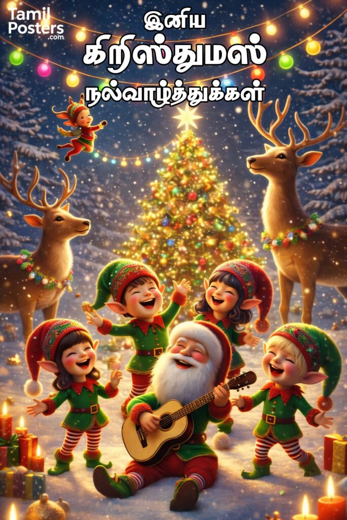 Christmas Tamil wishes HD wallpaper for mobile and desktop