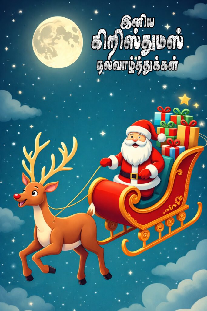 Christmas Tamil wishes HD wallpaper for mobile and desktop